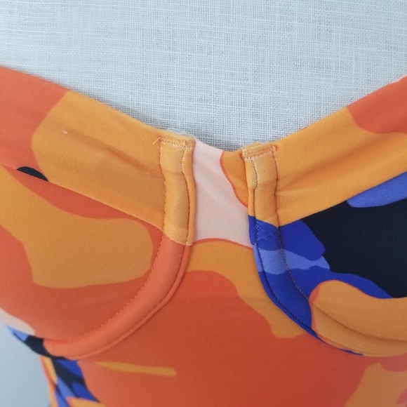 Tabitha Brown for Target Floral Print Underwire One Piece Bathing Suit - Picture 6 of 16